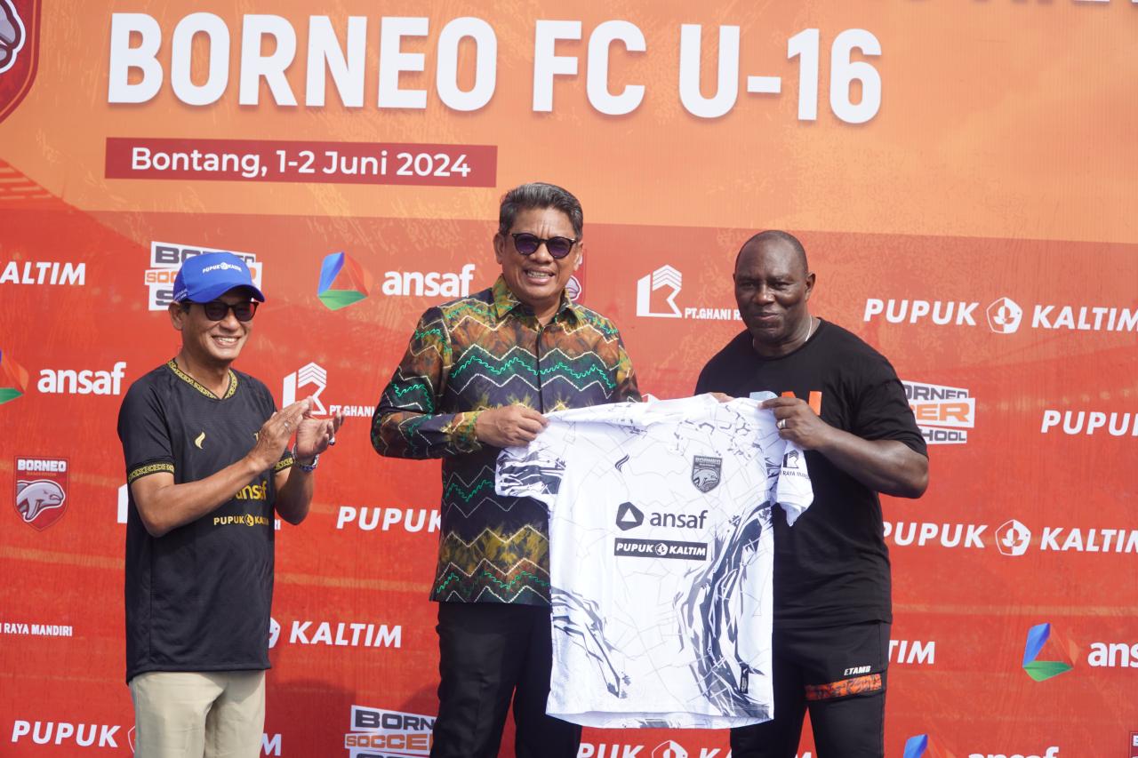 Walikota Bontang Hadiri Pembukaan Seleksi Terbuka Borneo FC U-16