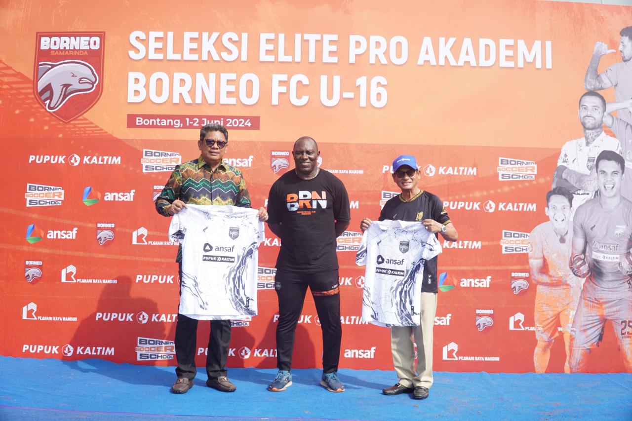 Walikota Bontang Hadiri Pembukaan Seleksi Terbuka Borneo FC U-16