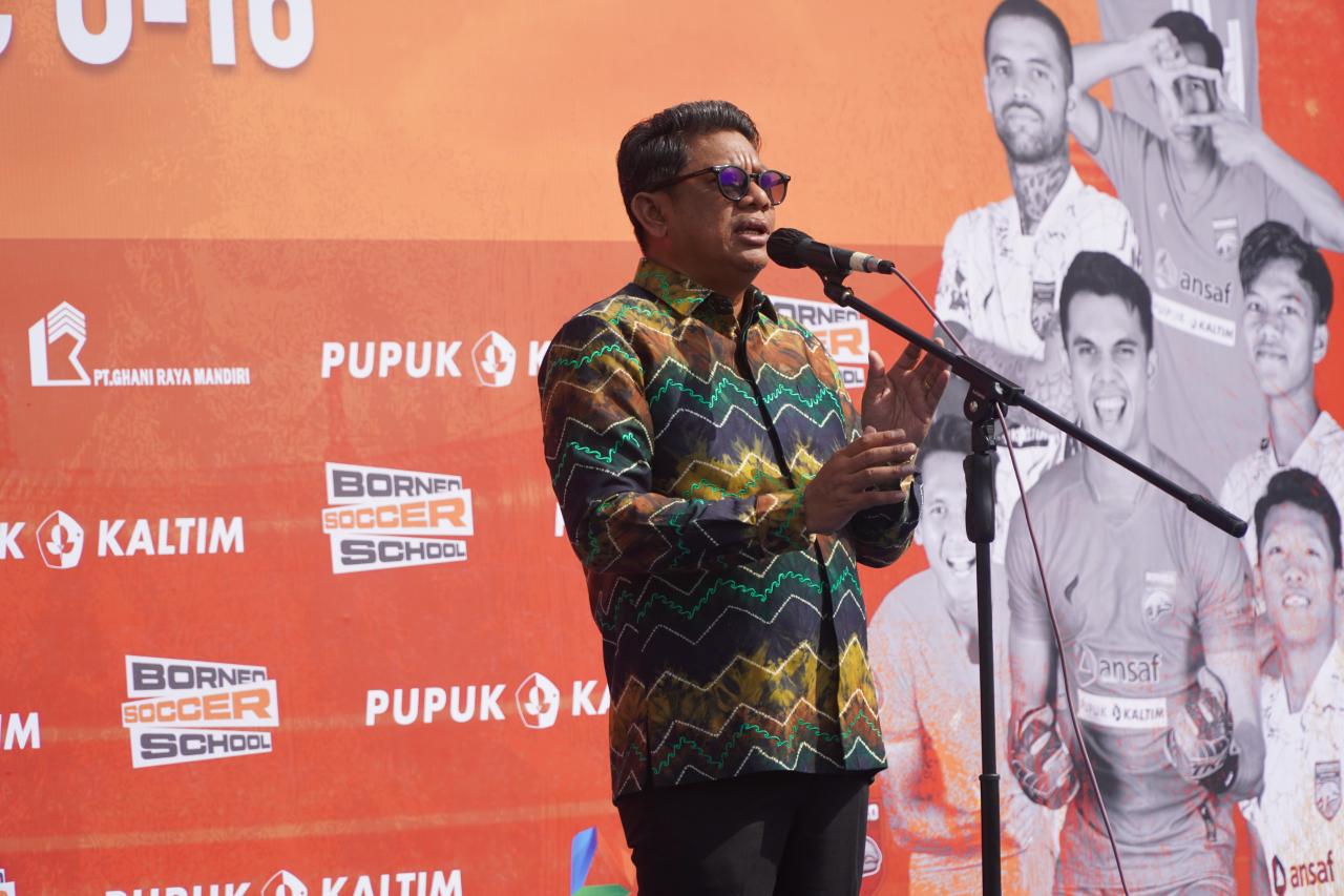 Walikota Bontang Hadiri Pembukaan Seleksi Terbuka Borneo FC U-16