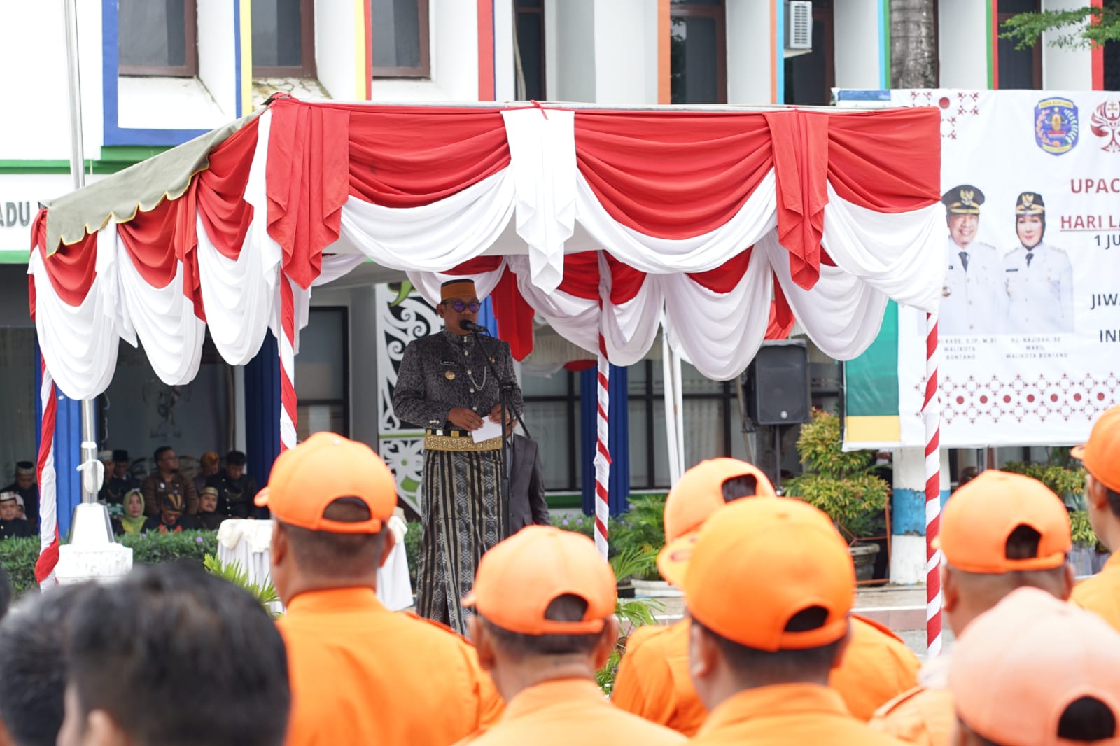 Peringatan Hari Lahir Pancasila Tahun 2024 Kota Bontang: Walikota Ajak Jaga Perdamaian Untuk Keberlanjutan Pembangunan