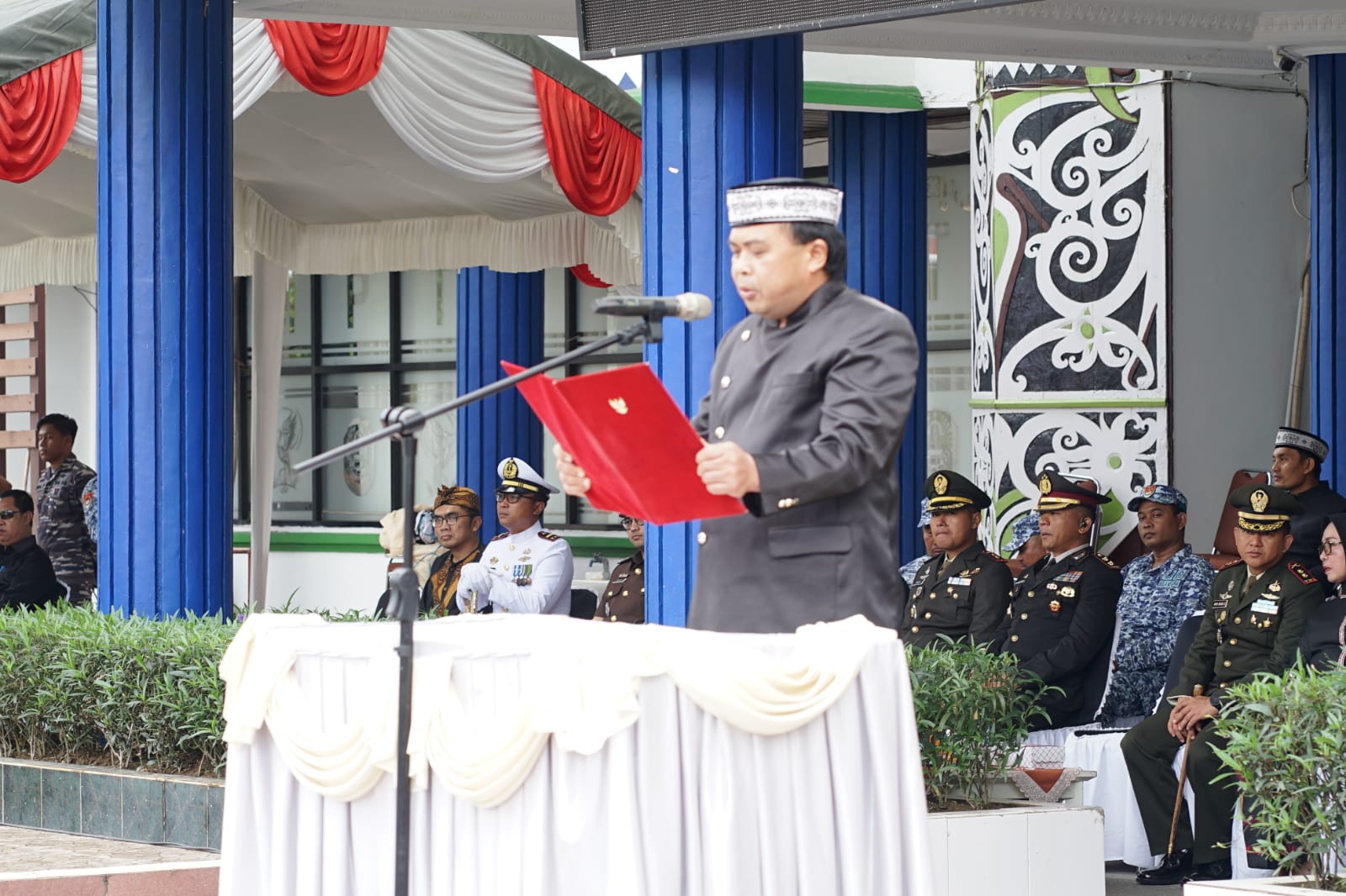 Peringatan Hari Lahir Pancasila Tahun 2024 Kota Bontang: Walikota Ajak Jaga Perdamaian Untuk Keberlanjutan Pembangunan