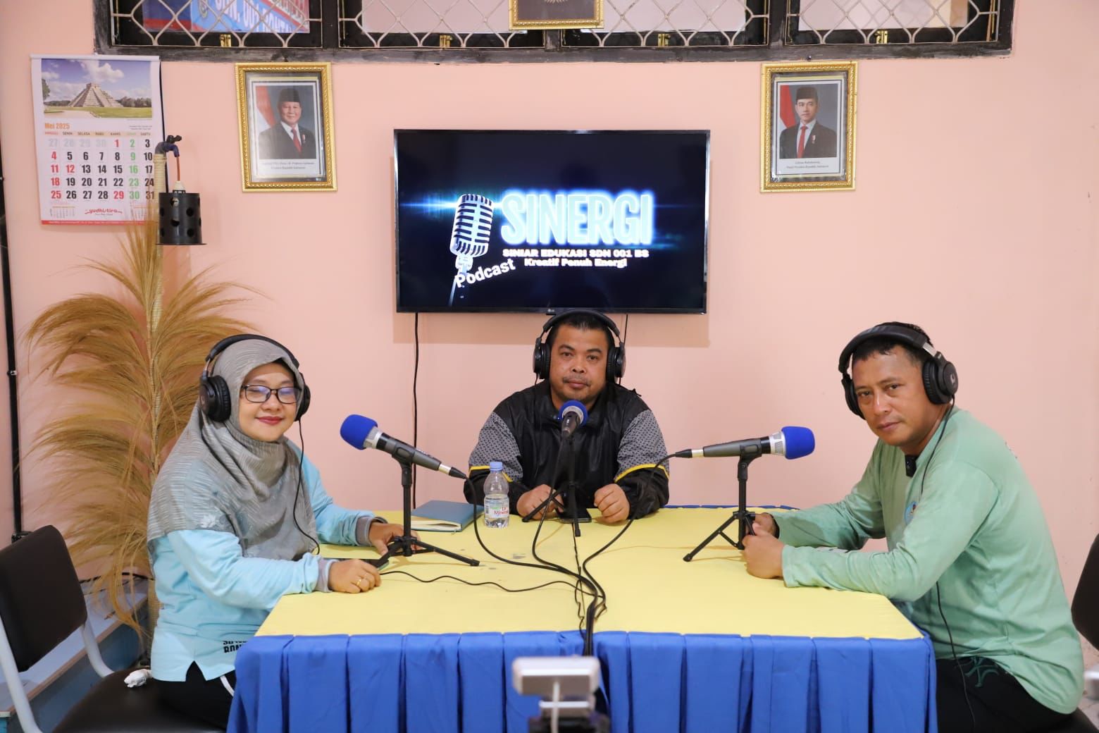 Wakil Wali Kota Bontang Hadiri Senam Pagi dan Podcast Pendidikan Spesial di SDN 001 Bontang Selatan