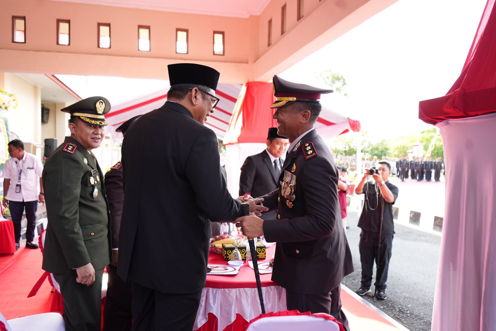 Peringatan HUT ke-78 Bhayangkara di Polres Bontang: Bangun Sinergi untuk Kondusifitas Daerah