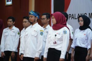 Kadinkes Turut Hadir Dalam Pelantikan Baru PMI Bontang