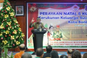 Hadiri Perayaan Natal KKSU, Wali Kota Pesan Tetap Jaga Kekompakan