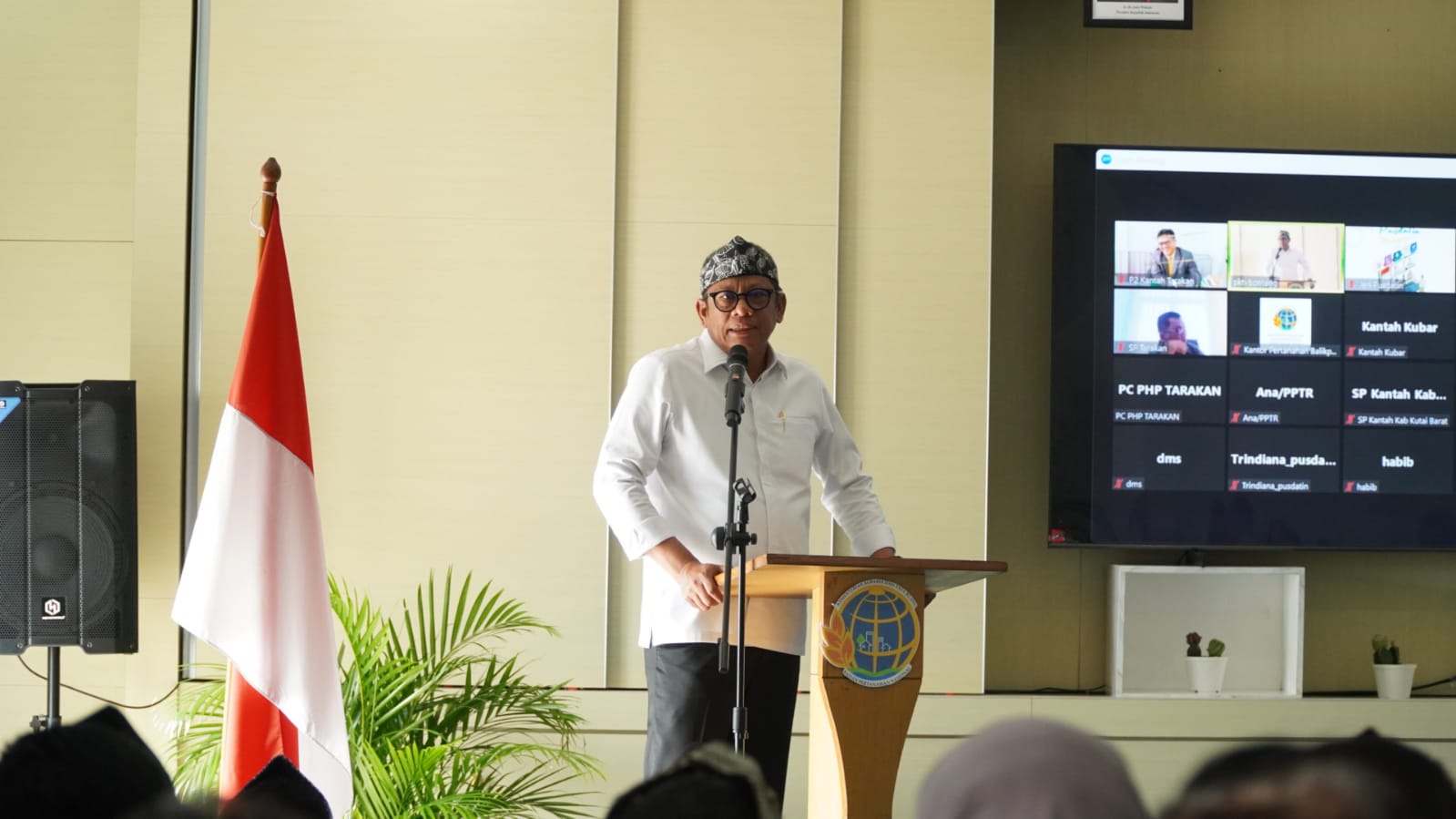 Wali Kota Basri Resmikan Layanan Elektronik BPN Kota Bontang