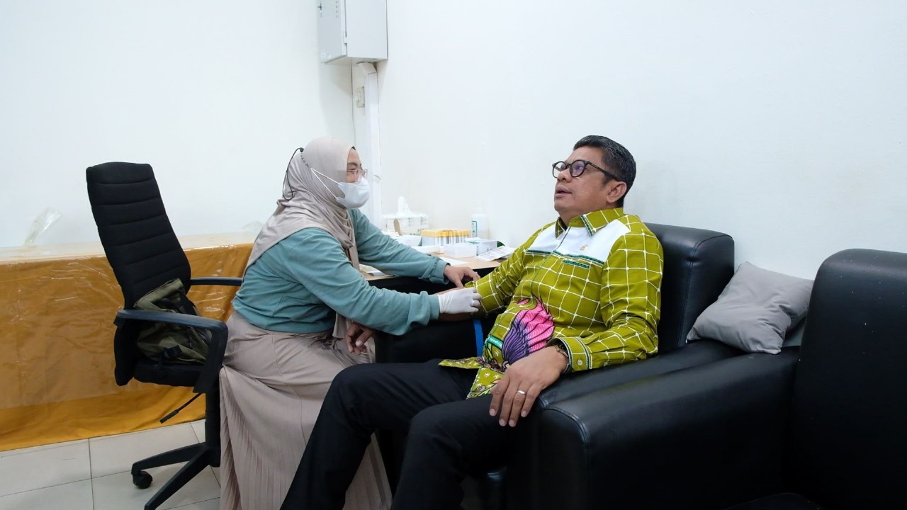 Cegah dan deteksi dini Penyakit Jantung, RSUD Taman Husada Gelar Medical Check Up bagi eselon II Kota Bontang