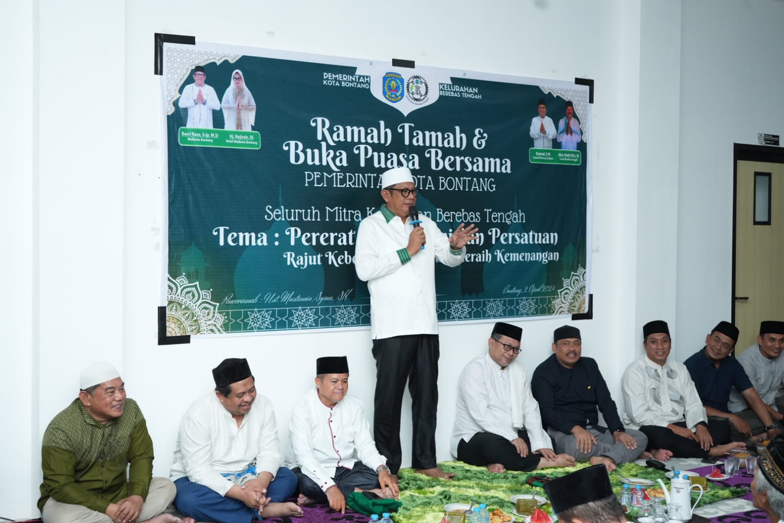 Hadiri Bukber, Walikota Himbau Ketua RT untuk Mendata Ulang Warga yang Belum Mendapat Aliran Jargas