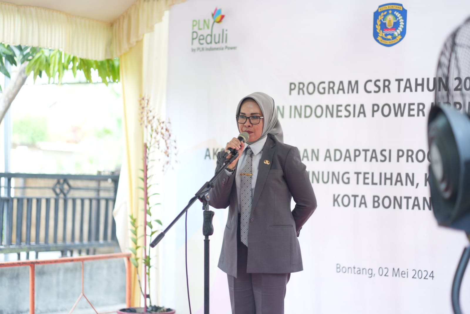 Najirah Resmikan Proklim di Kelurahan Telihan