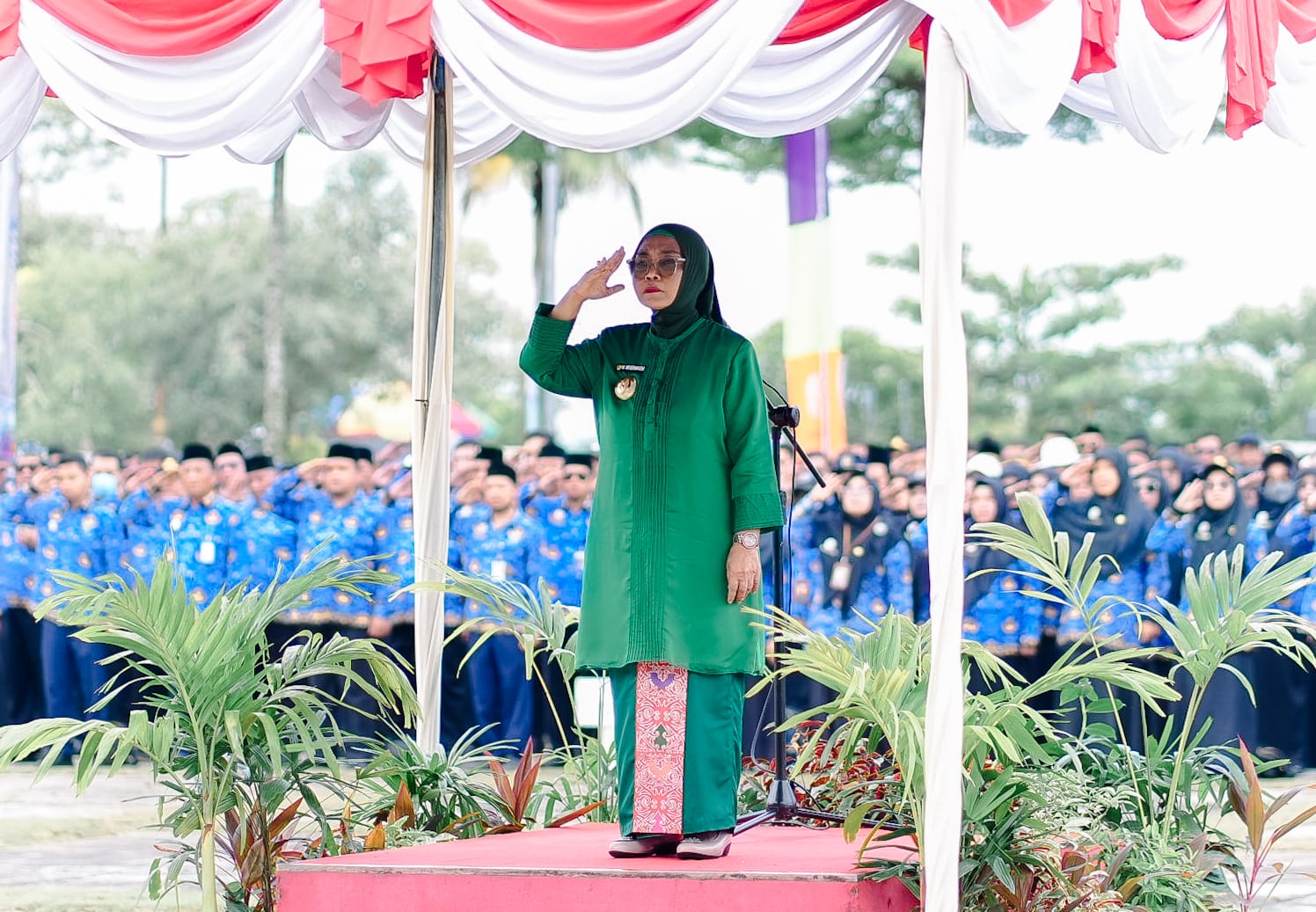 Pimpin Upacara Hardiknas, Wali Kota Tekankan Pembelajaran Mendalam dan Pendidikan Karakter