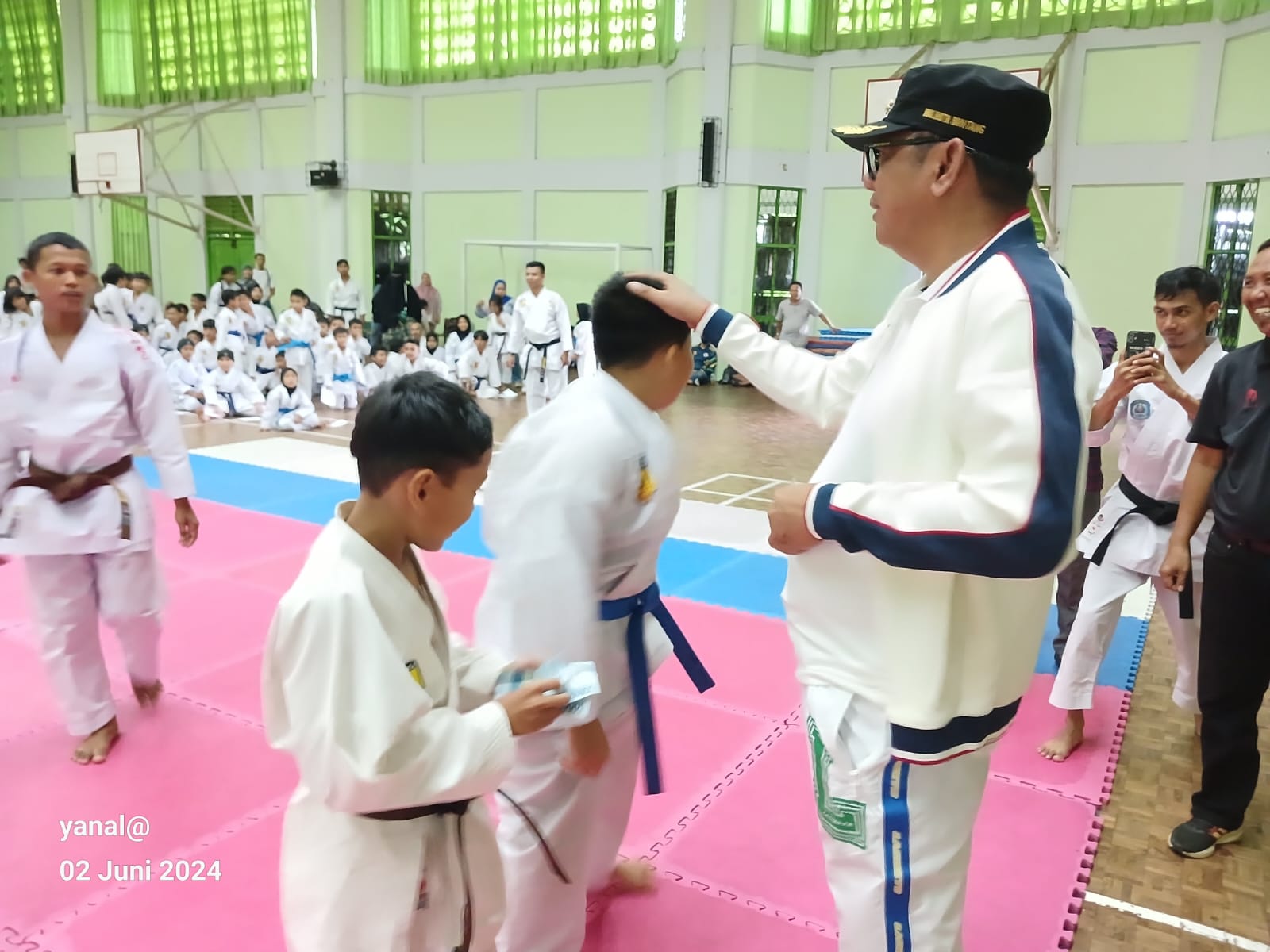 Saksikan Ujian Kelulusan Tingkat (UKT) Semester 2 Tahun 2024, Basri Berharap Bisa Gelar Walikota Cup INKAI Bontang