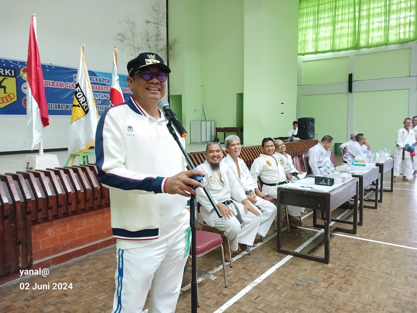 Saksikan Ujian Kelulusan Tingkat (UKT) Semester 2 Tahun 2024, Basri Berharap Bisa Gelar Walikota Cup INKAI Bontang