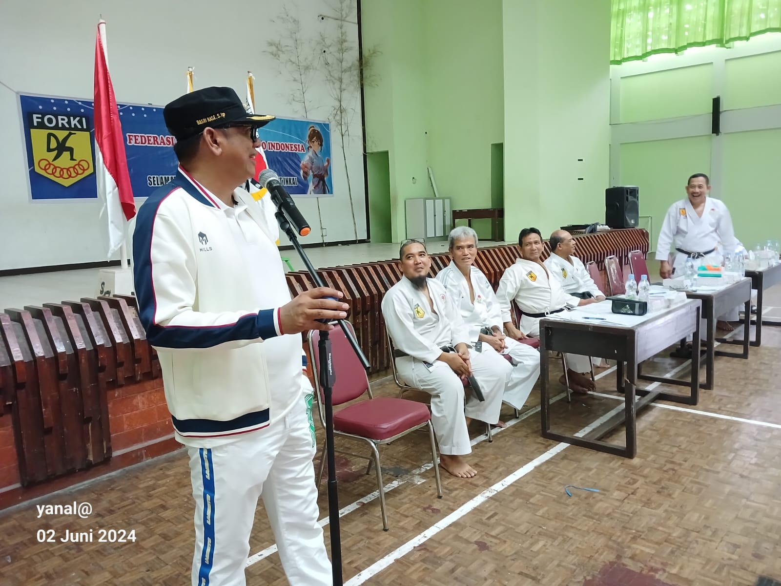 Saksikan Ujian Kelulusan Tingkat (UKT) Semester 2 Tahun 2024, Basri Berharap Bisa Gelar Walikota Cup INKAI Bontang