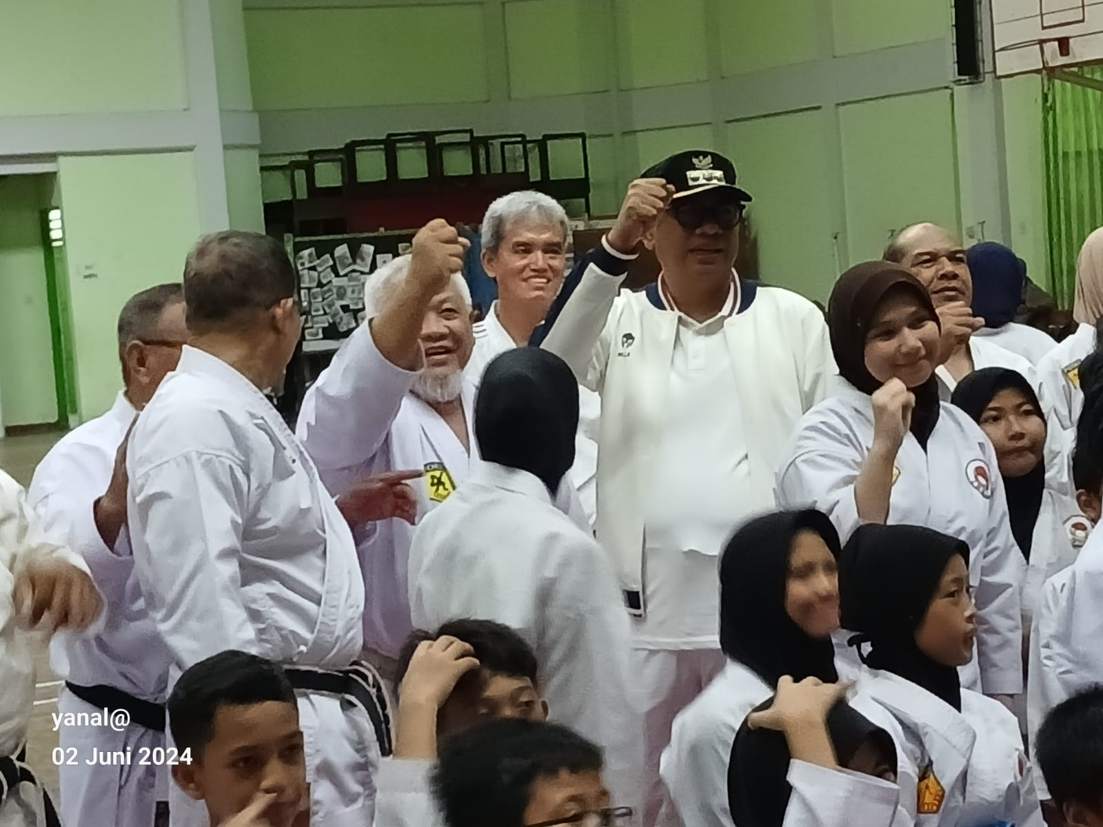 Saksikan Ujian Kelulusan Tingkat (UKT) Semester 2 Tahun 2024, Basri Berharap Bisa Gelar Walikota Cup INKAI Bontang