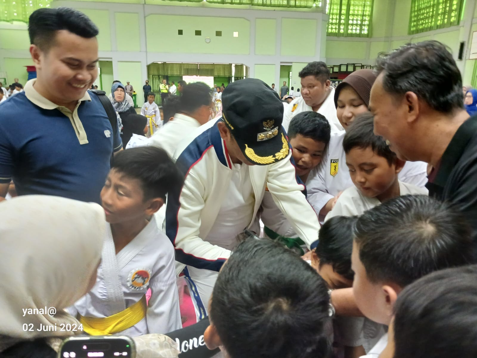 Saksikan Ujian Kelulusan Tingkat (UKT) Semester 2 Tahun 2024, Basri Berharap Bisa Gelar Walikota Cup INKAI Bontang