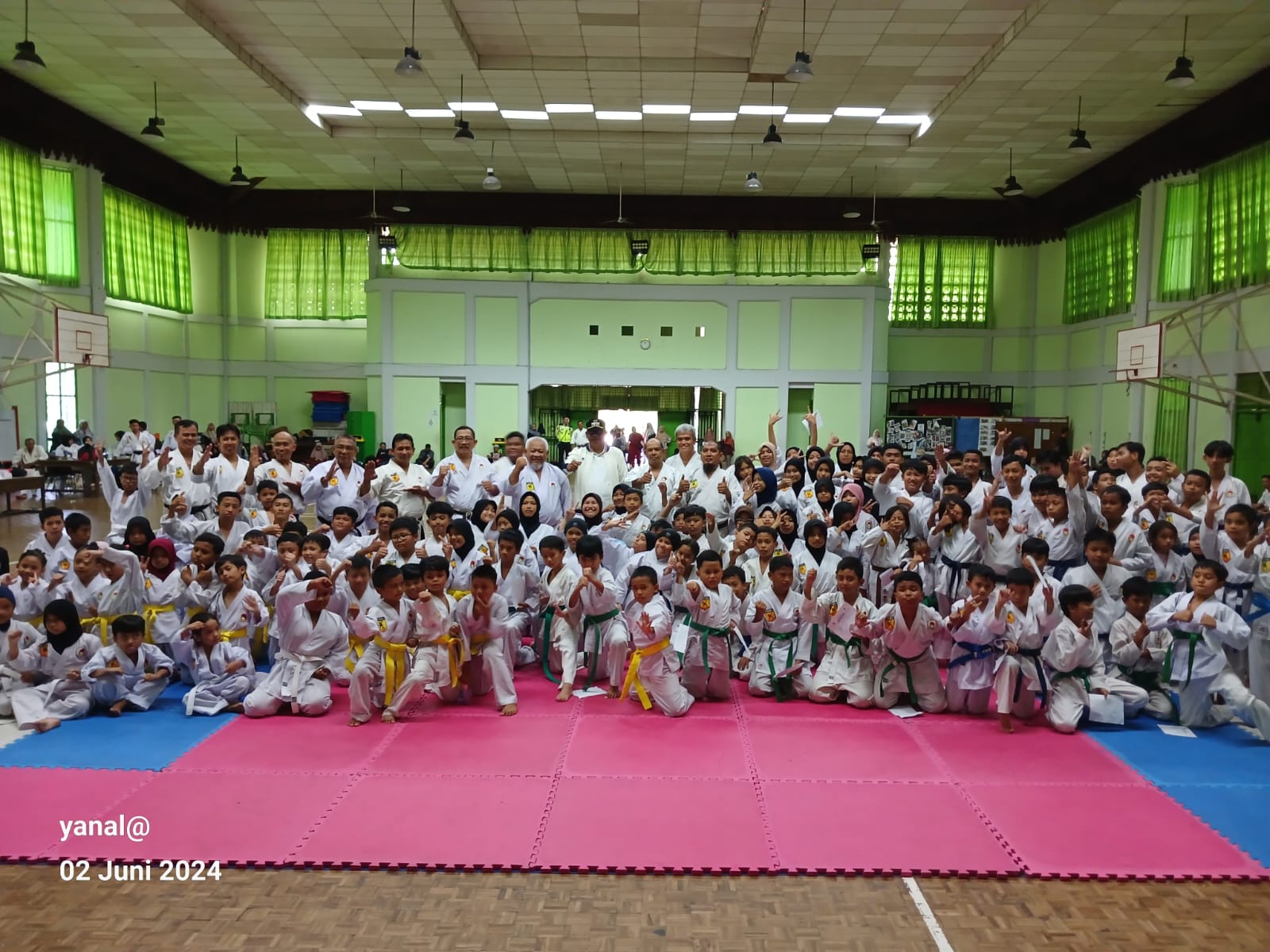 Saksikan Ujian Kelulusan Tingkat (UKT) Semester 2 Tahun 2024, Basri Berharap Bisa Gelar Walikota Cup INKAI Bontang