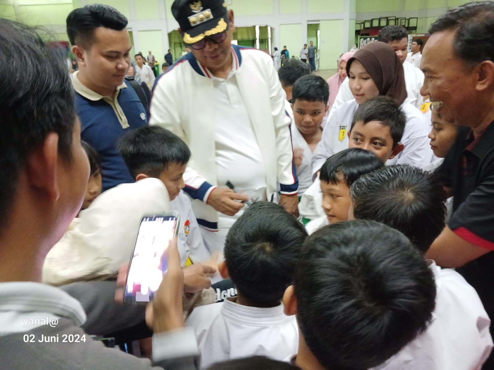 Saksikan Ujian Kelulusan Tingkat (UKT) Semester 2 Tahun 2024, Basri Berharap Bisa Gelar Walikota Cup INKAI Bontang