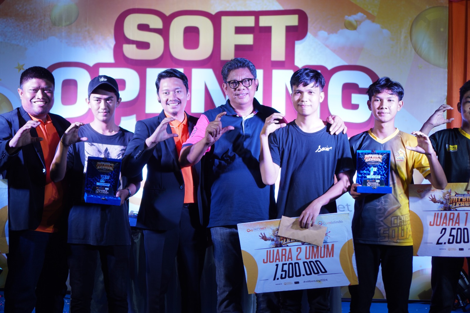 Soft Opening Intynet oleh Comtelindo Dihadiri Walikota Basri
