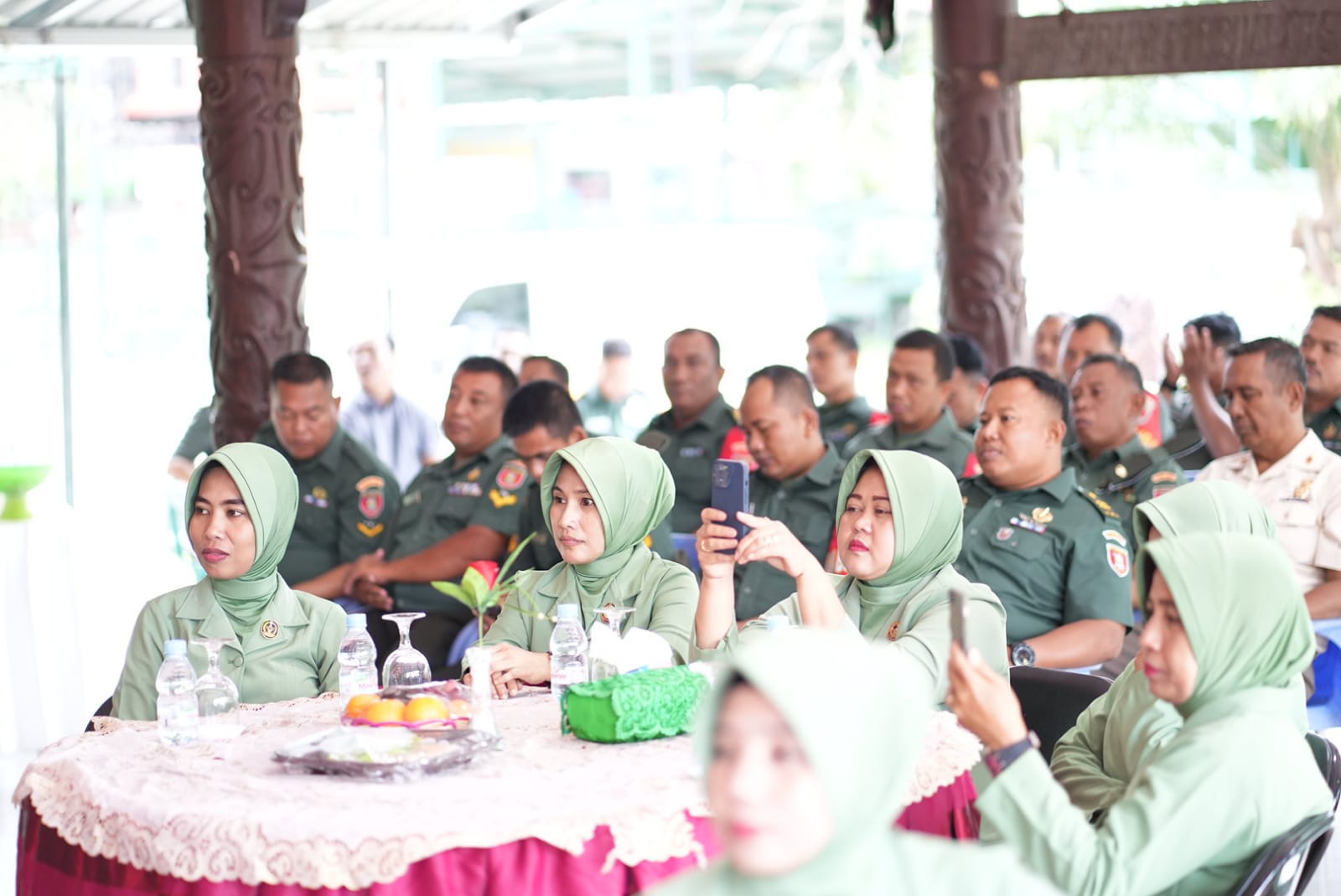 Wisuda Purna Tugas di Kodim 0908 Bontang: Walikota Sebut Persaudaraan Tidak Ada Akhirnya