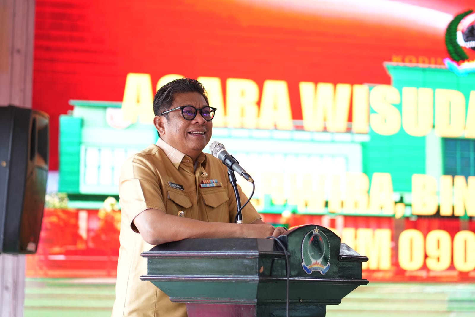 Wisuda Purna Tugas di Kodim 0908 Bontang: Walikota Sebut Persaudaraan Tidak Ada Akhirnya