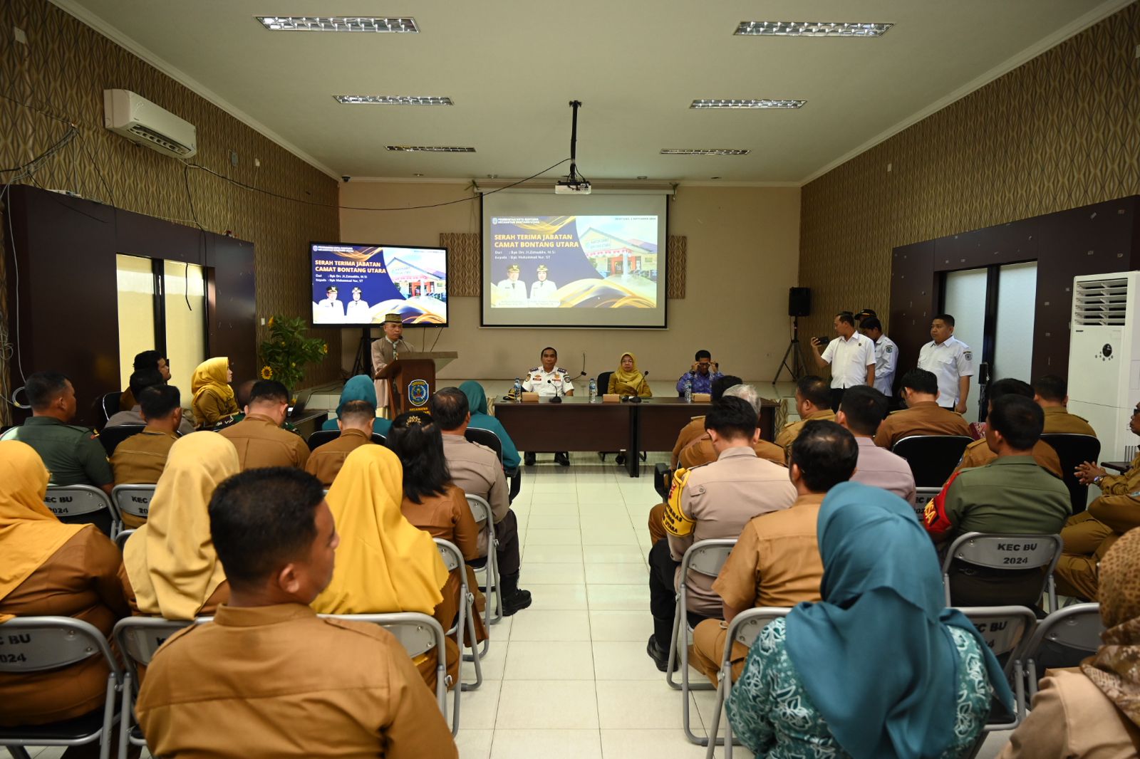 Kecamatan Bontang Utara Berganti Pimpinan, Muhammad Nur Resmi Gantikan Zainuddin