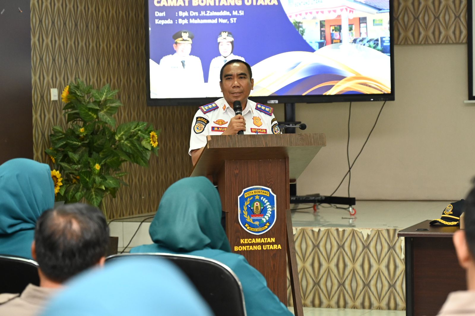 Kecamatan Bontang Utara Berganti Pimpinan, Muhammad Nur Resmi Gantikan Zainuddin