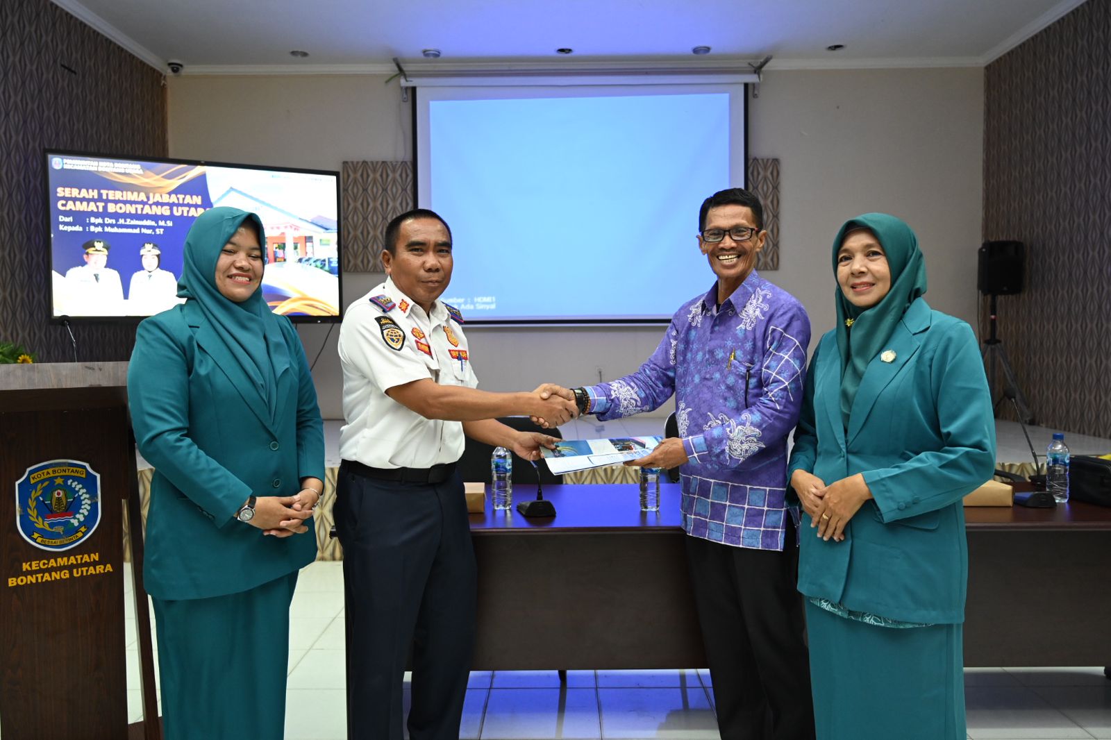 Kecamatan Bontang Utara Berganti Pimpinan, Muhammad Nur Resmi Gantikan Zainuddin