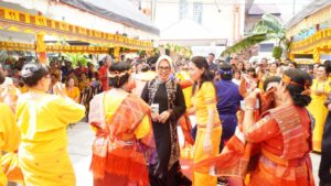 Najirah Hadiri HUT Gereja Toraja Jemaat Imanuel Ke-25