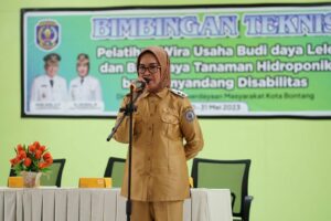 Bimtek Wirausaha Untuk Disabilitas, Wawali Bontang Dukung Peningkatan Kualitas dan Kemampuan Disabilitas di Kota Taman.
