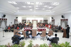 Walkot Bontang Basri Rase Hadiri Rapat Paripurna ke 9 Masa Sidang III DPRD Kota Bontang