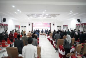 Walkot Bontang Basri Rase Hadiri Rapat Paripurna ke 9 Masa Sidang III DPRD Kota Bontang