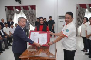 Wawali Najirah Hadiri Pelantikan Pengurus KONI 2023-2027