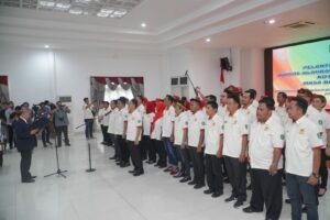 Wawali Najirah Hadiri Pelantikan Pengurus KONI 2023-2027