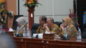 Hadiri Raker, Najirah Beri Tanggapan Terkait Pelaksanaan APBD Tahun Anggaran 2022