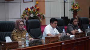 Hadiri Raker, Najirah Beri Tanggapan Terkait Pelaksanaan APBD Tahun Anggaran 2022