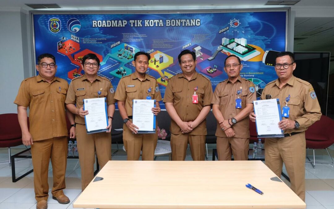 Gelar Sertijab, Diskominfo Bontang Tandai Kepemimpinan Baru