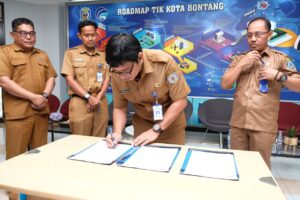 Gelar Sertijab, Diskominfo Bontang Tandai Kepemimpinan Baru