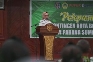 Wawali Bontang Lepas 117 Kontingen PENAS Petani Nelayan 2023
