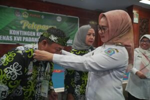 Wawali Bontang Lepas 117 Kontingen PENAS Petani Nelayan 2023