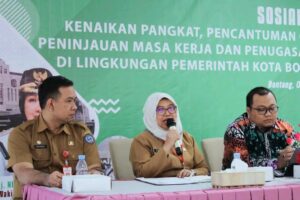 BKPSDM Bontang Gelar Sosialisasi Pelayanan Kepegawaian
