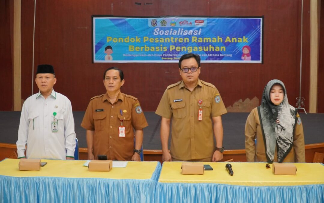 Sosialisasi Pondok Pesantren Ramah Anak, Wujud Komitmen Pemkot Beri Perlindungan Bagi Anak