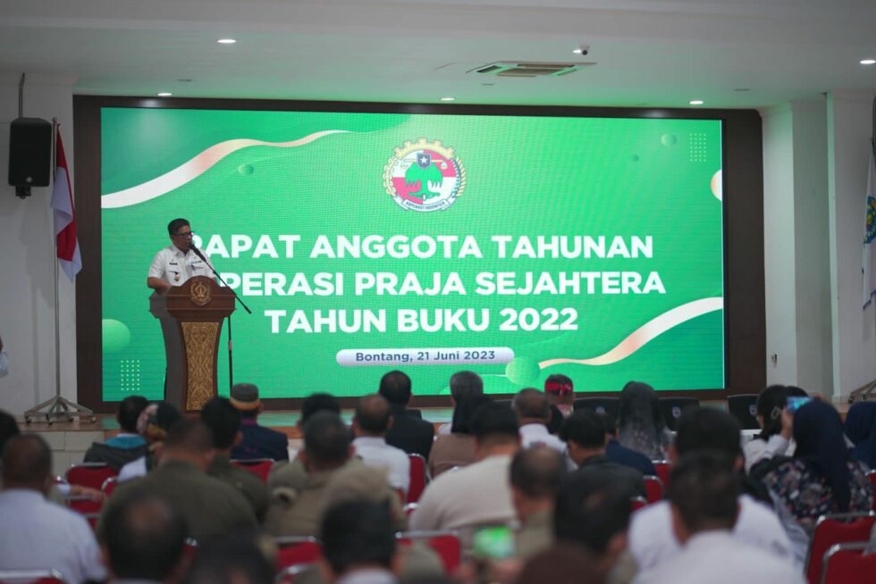 Dukung Peran Koperasi, Walkot Bontang Hadiri Pembukaan Rapat Tahunan Koperasi Praja 2023