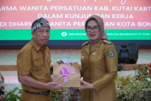 DWP Kota Bontang Terima Kunjungan Kerja DWP Kabupaten Kukar