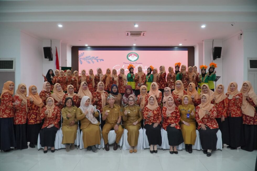 DWP Kota Bontang Terima Kunjungan Kerja DWP Kabupaten Kukar