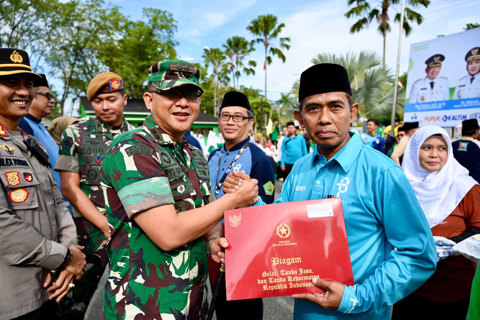 Apel Hari Amal Bakti (HAB) ke-78 Kementerian Agama Kota Bontang
