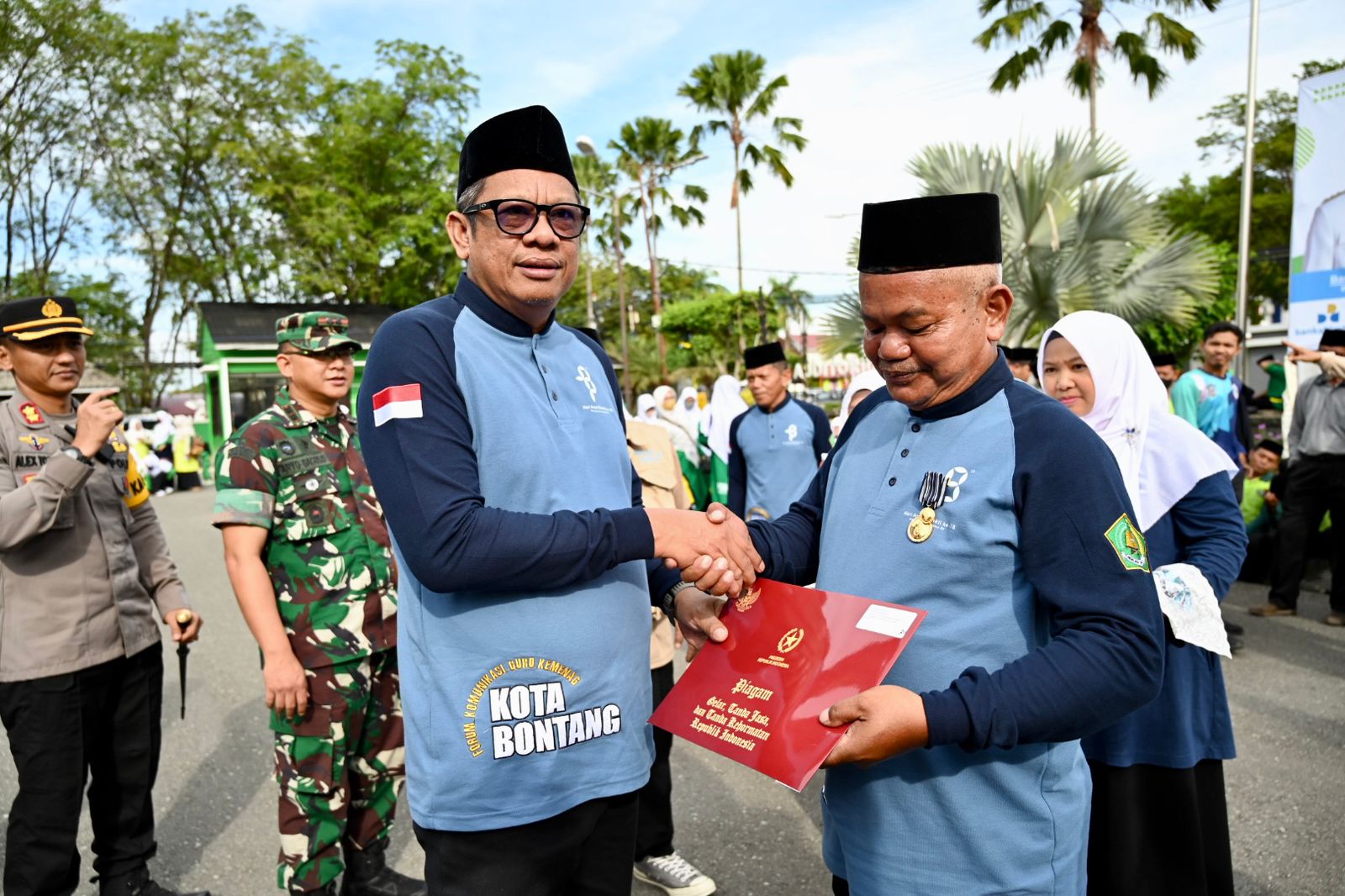Apel Hari Amal Bakti (HAB) ke-78 Kementerian Agama Kota Bontang