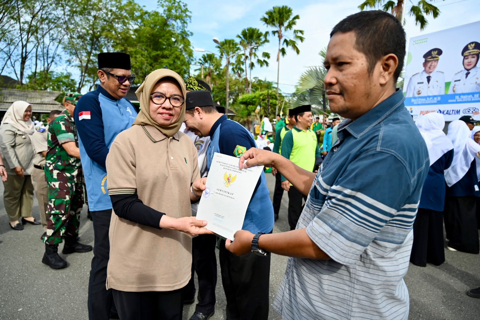 Apel Hari Amal Bakti (HAB) ke-78 Kementerian Agama Kota Bontang