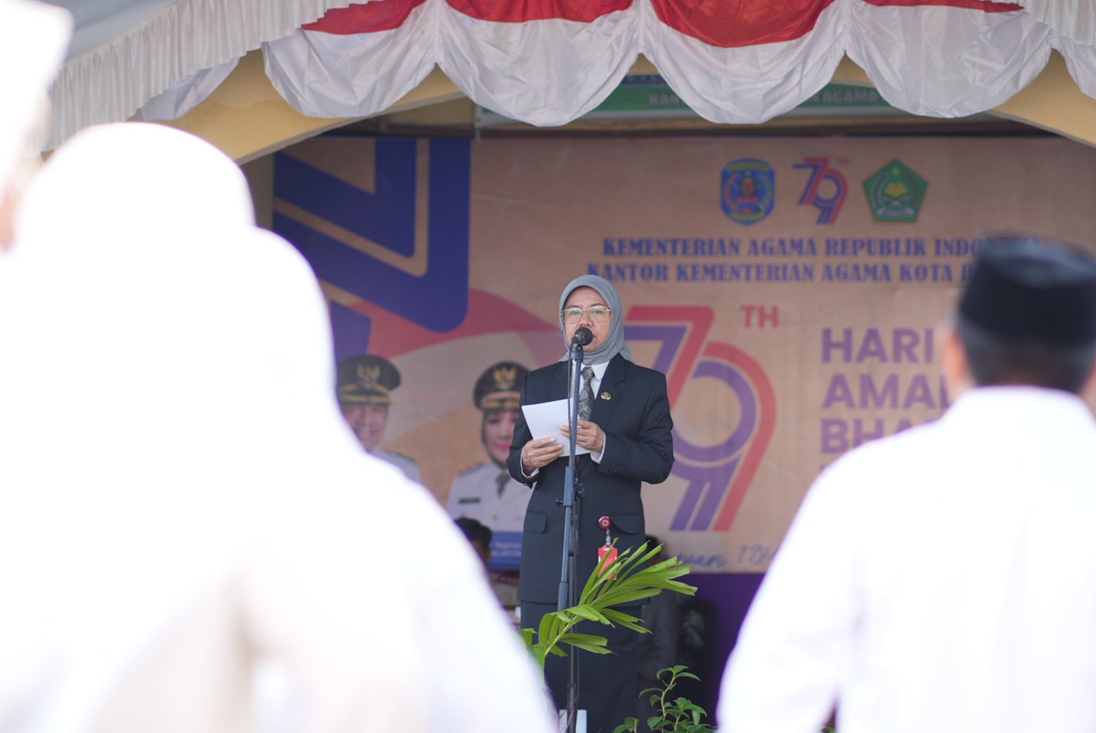 Sekda Pimpin Apel Hari Amal Bhakti ke-79 Kemenag: Jadikan Pelayanan Umat Sebagai Panggilan Hati