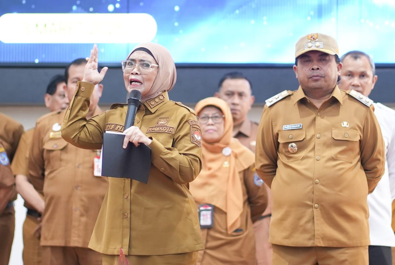 Neni Pimpin Langsung Apel Gabungan