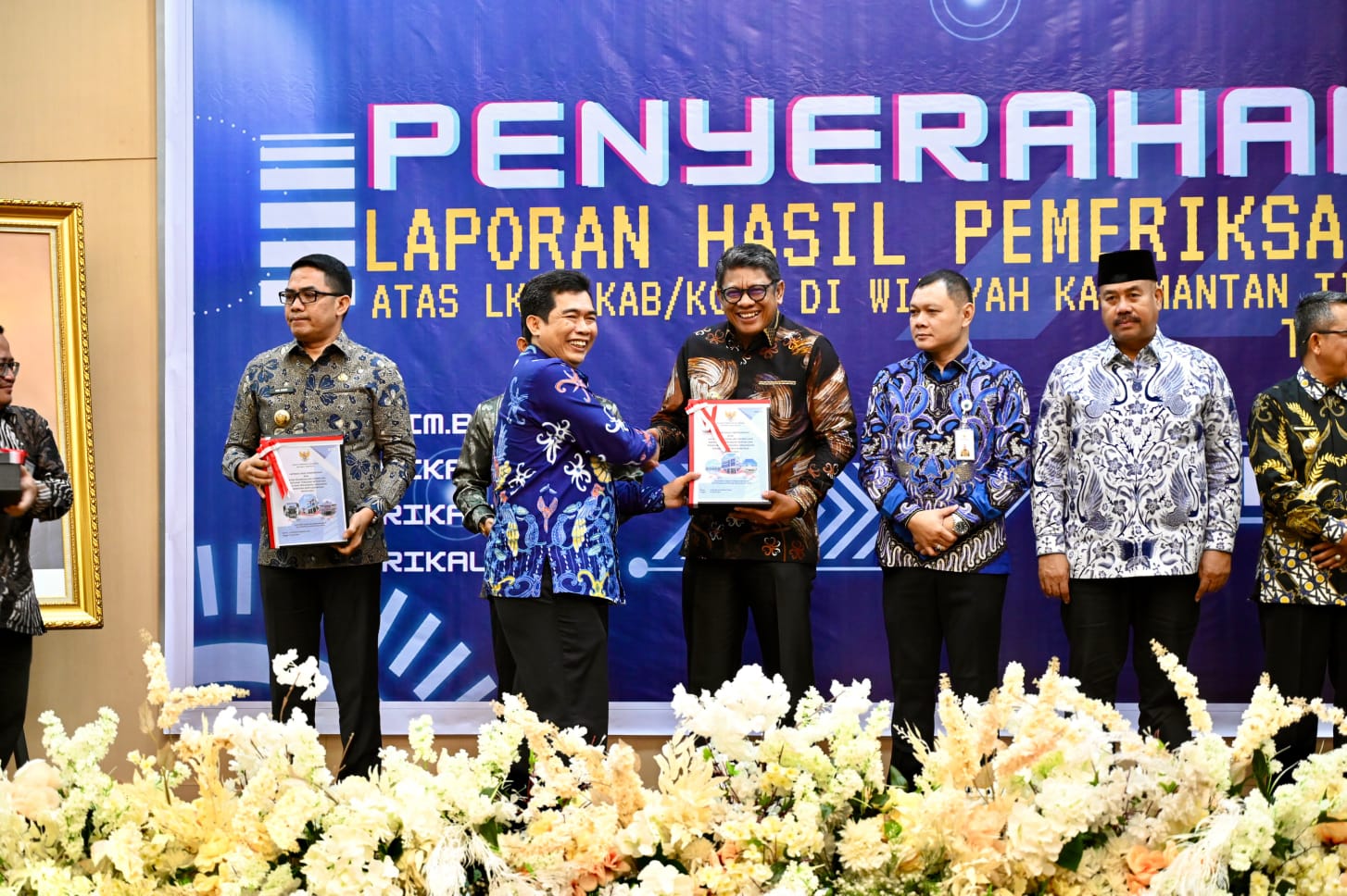 Pencapaian 10 Tahun Berturut,Pemerintah Kota Bontang Terima opini WTP dari BPK